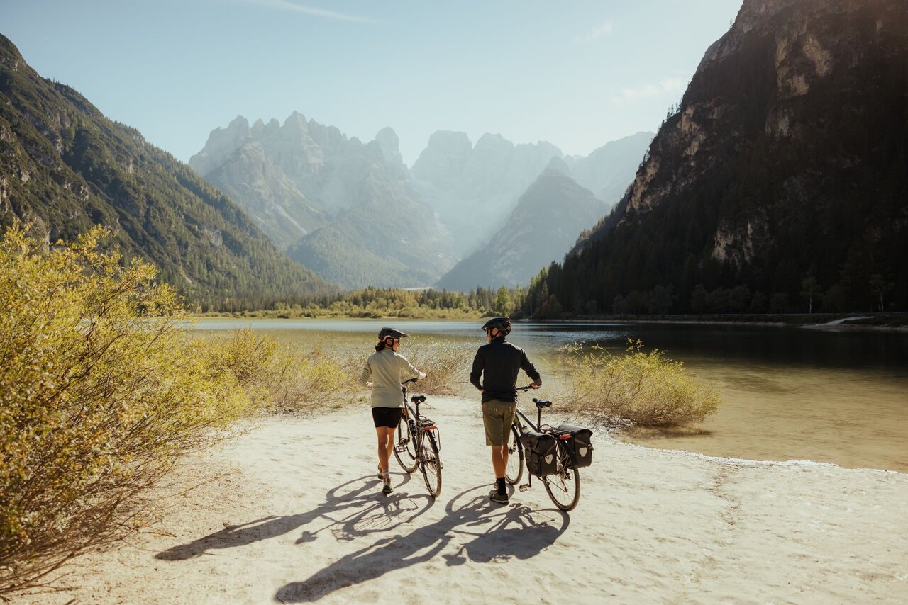 Radfahren im Pustertal Dolomiten