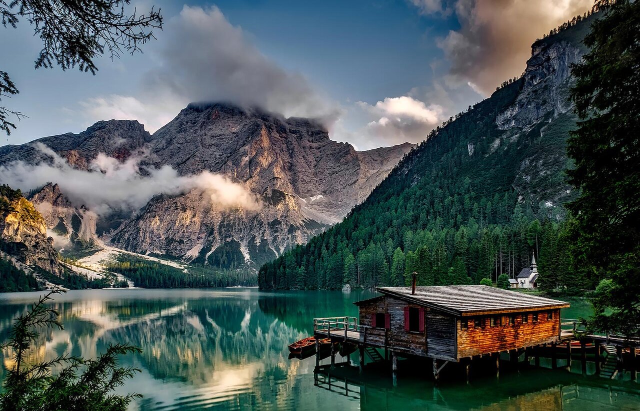 Pragser Wildsee Lago di Braies