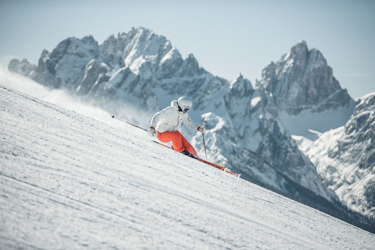 Skifahren Drei Zinnen Dolomiten